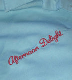 AFTERNOON DELIGHT EMBROIDERED CLUB SHIRT